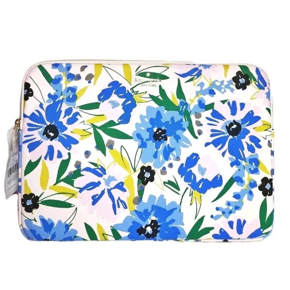 Kate Spade KL948 Madison Floral 15” Laptop Sleeve Cream/Floral